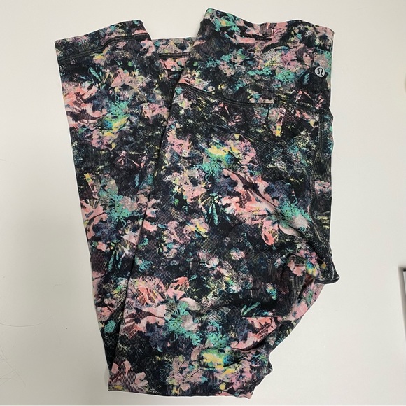 Lululemon Wunder Under High-Rise 7/8 Tight *Full-On Luon 25" Dappled Daze Multi - Picture 2 of 11